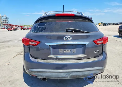 2010 Infiniti Fx35 Base z USA, uszkodzony, nr VIN JN8AS1MW4AM853857